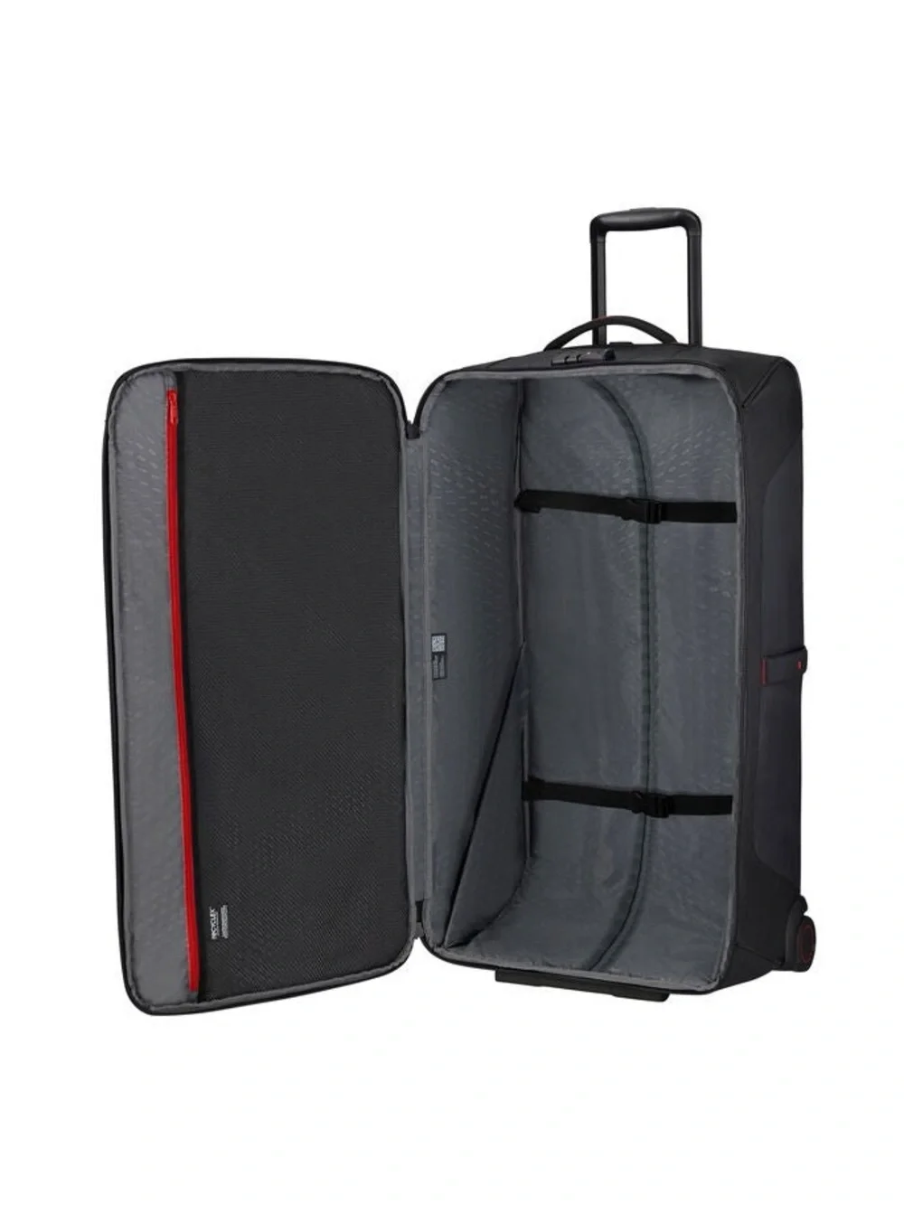 Samsonite ECODIVER LARGE WHEELED DUFFEL Black Duffel luggage travel bag